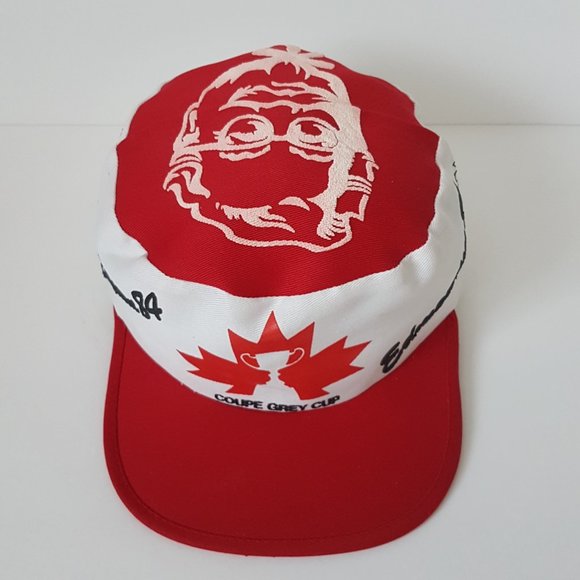 RARE Vintage CFL Grey Cup Edmonton 1984 KFC Adjustable Hat Mens Hat Womens Hat - Picture 3 of 15